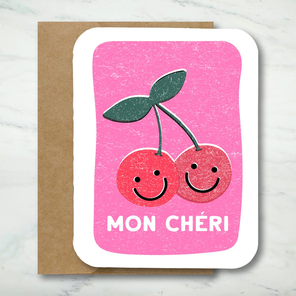 *NEW* Paper Chain Studios Mon Cheri Greeting Card