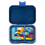 Yumbox Panino Leakproof Bento Box - Monte Carlo Blue with Racing Tray