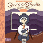 *NEW* BabyLit Little Naturalists Board Books - Georgia O'Keeffe Loved the Desert