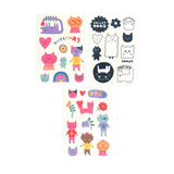 Ooly Tattoo-Palooza Mini Temporary Tattoos - Pawsitive Cats