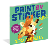 Paint by Sticker Kids: Zoo Animals