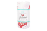 *NEW* Little Hometown Muslin Swaddle Blanket - Pink Crab