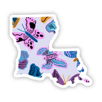 *NEW* Big Moods Vinyl Stickers - Louisiana