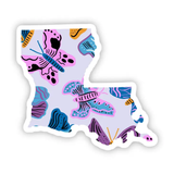 *NEW* Big Moods Vinyl Stickers - Louisiana