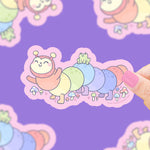 *NEW* Turtle's Soup Rainbow Caterpillar Vinyl Sticker