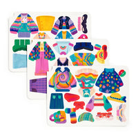 *NEW* Mudpuppy Magnetic Dress-Up Tin: Rainbow Fashion