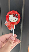 Licensed Character Lollipop Holder with Strawberry Lollipop