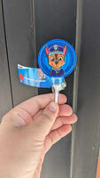 Licensed Character Lollipop Holder with Strawberry Lollipop
