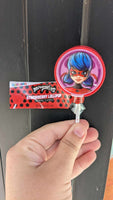 *NEW* Licensed Character Lollipop Holder with Strawberry Lollipop