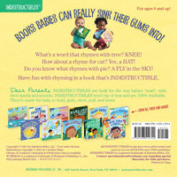 *NEW* Indestructibles Books - Rhyme With Me!