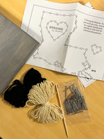 DIY String Art Kit - Louisiana