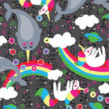 KangaCare x Jujube Serene Swaddles - Narwhal Nirvana
