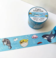 Paper Wilderness Ocean Friends Washi Tape