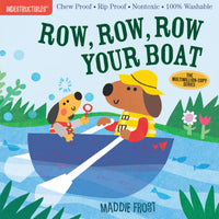 *NEW* Indestructibles Books - Row, Row, Row Your Boat