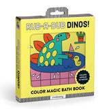 *NEW* Mudpuppy Color Magic Bath Book: Rub-A-Dub Dinos!