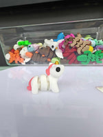 *NEW* Ruby's Dragons Tiny 3D Printed Unicorn Fidgets