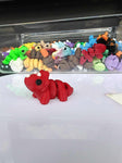 *NEW* Ruby's Dragons Tiny 3D Printed Triceratops Fidgets