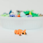 *NEW* Ruby's Dragons Tiny 3D Printed Fox Fidgets