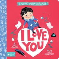 *NEW* BabyLit Little Poet Board Books - William Shakespeare: I Love You