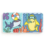 *NEW* Mudpuppy Color Magic Bath Book: Shark Splash!