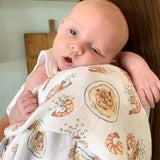 *NEW* Little Hometown Muslin Swaddle Blanket - Shrimp & Grits