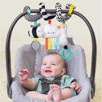 *NEW* Itzy Ritzy Itzy Bitzy Spiral Car Seat Activity Toy - High Contrast