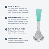 Avanchy Stainless Steel Baby Spoon (SINGLE)