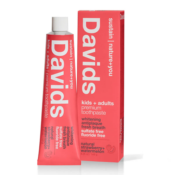 *COMING SOON* Davids Kids + Adults Premium Toothpaste - Strawberry Watermelon