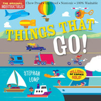 *NEW* Indestructibles Books - Things That Go!