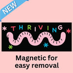 Tender Ghost 'Thriving Worm' Bumper Magnet