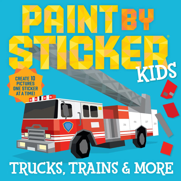 *COMING SOON* Paint by Sticker Kids: Trucks, Trains & More