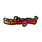 *COMING SOON* Krystan Saint Cat 'Unhinged' Prismatic Vinyl Sticker