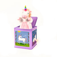 Jack Rabbit Creations Unicorn Jack-in-the-Box