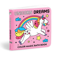 *NEW* Mudpuppy Color Magic Bath Book: Unicorn Dreams