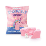*NEW* Feeling Smitten Surprise Bath Bomb - Unicorn Strawberry