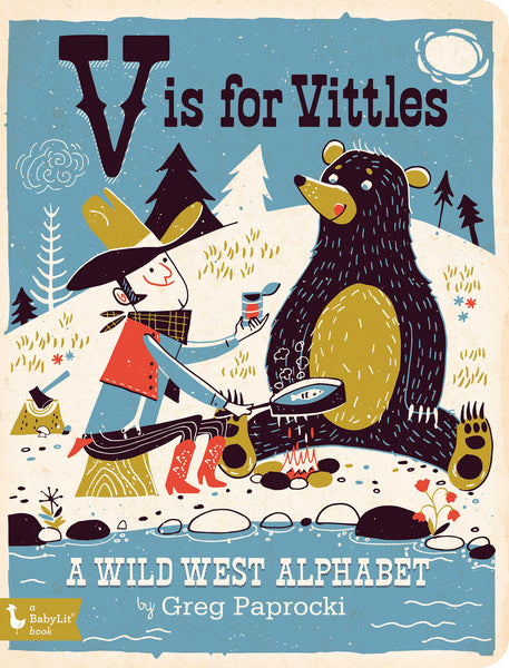 *NEW* BabyLit Alphabet Books - V is for Vittles