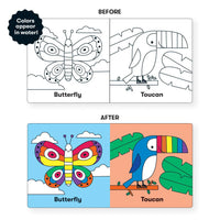 *NEW* Mudpuppy Color Magic Bath Book: Wild Rainbow