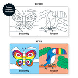*NEW* Mudpuppy Color Magic Bath Book: Wild Rainbow