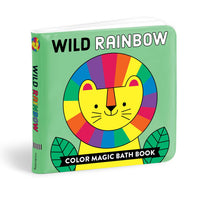 *NEW* Mudpuppy Color Magic Bath Book: Wild Rainbow