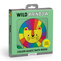 *NEW* Mudpuppy Color Magic Bath Book: Wild Rainbow