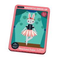 *NEW* Mudpuppy Magnetic Dress-Up Tin: Woodland Ballet