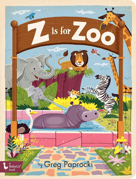 *NEW* BabyLit Alphabet Books - Z is for Zoo
