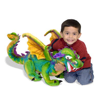 Melissa & Doug Giant Dragon Plush