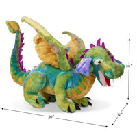 Melissa & Doug Giant Dragon Plush