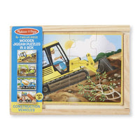 Melissa & Doug Wooden Jigsaw Puzzles In A Box