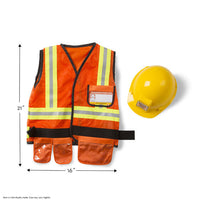 Melissa & Doug Role Play Costume - Construction Worker