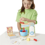 Melissa & Doug Make-A-Cake Wooden Mixer Set