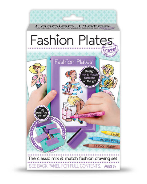 PlayMonster Fashion Plates Travel Set
