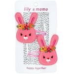 Lily & Momo Bunnies Hair Clips