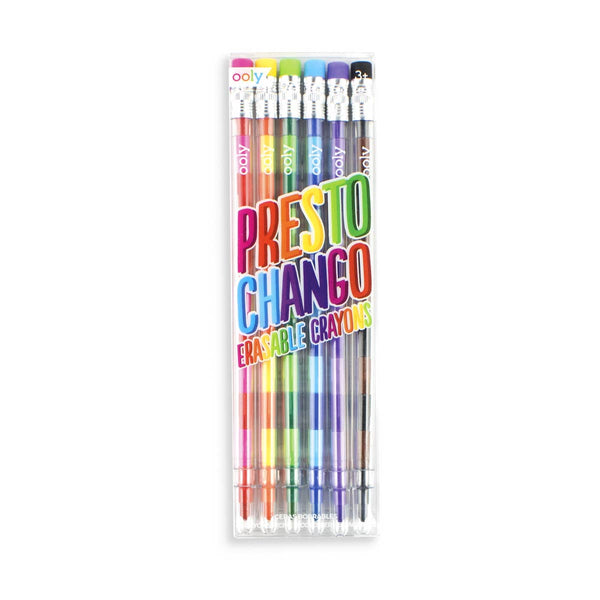 Ooly Presto Chango Erasable Crayons